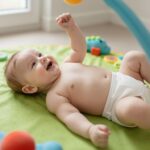 A fejkontroll kialakulása: Mikortól és hogyan erősödik a baba nyakizma?