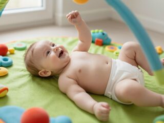 A fejkontroll kialakulása: Mikortól és hogyan erősödik a baba nyakizma?