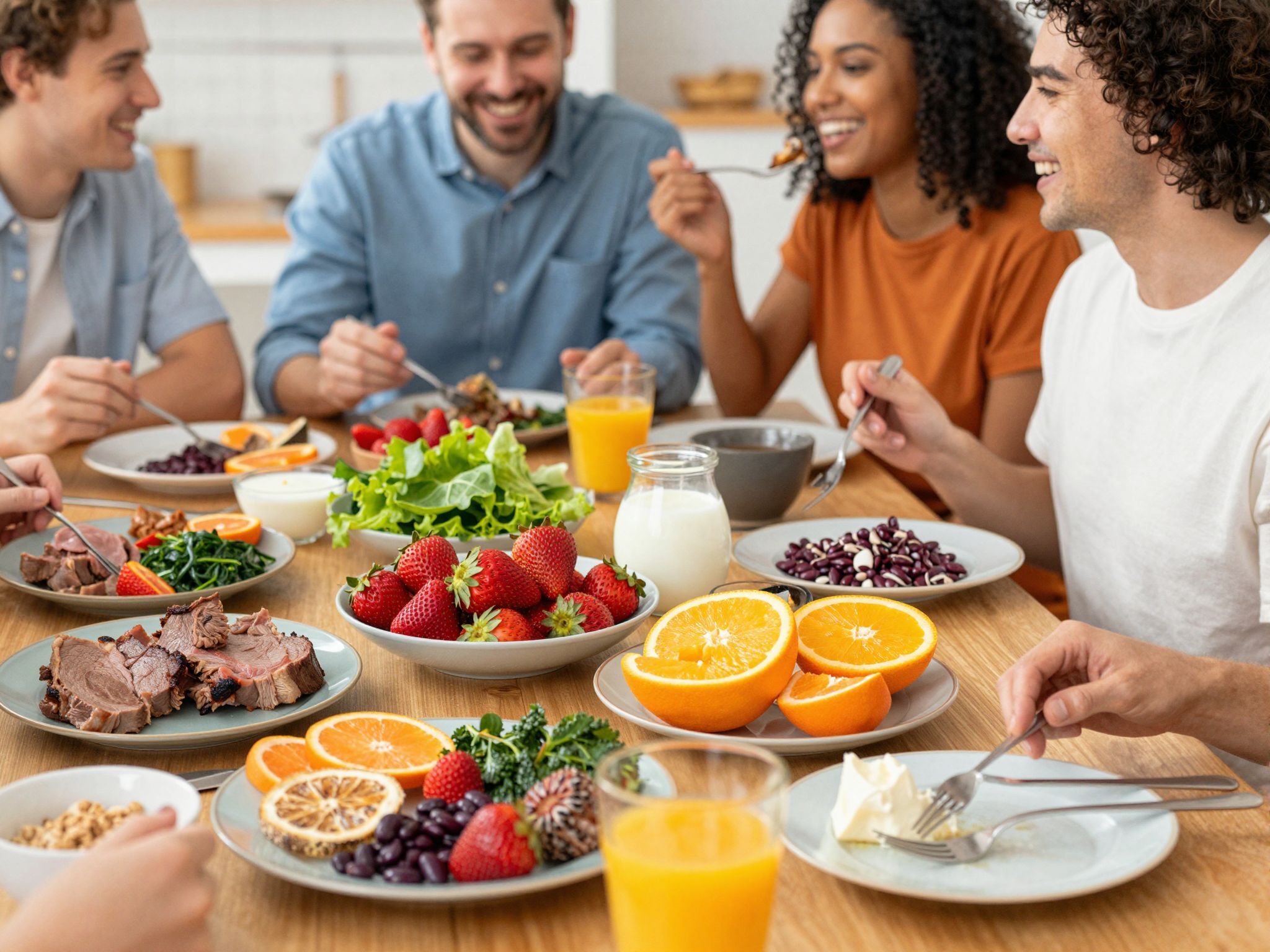 A C-vitamin növeli a vas felszívódását az étkezésben.