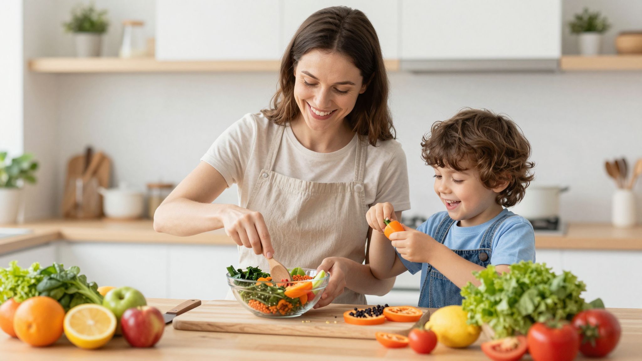 A C-vitamin fokozza a vas felszívódását.
