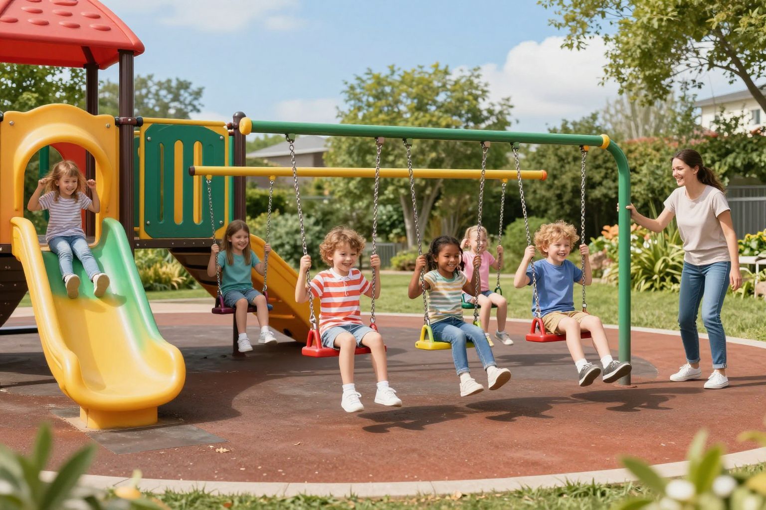 A jelenlét és szabadság egyensúlya a játékbalesetek megelőzéséhez szükséges.