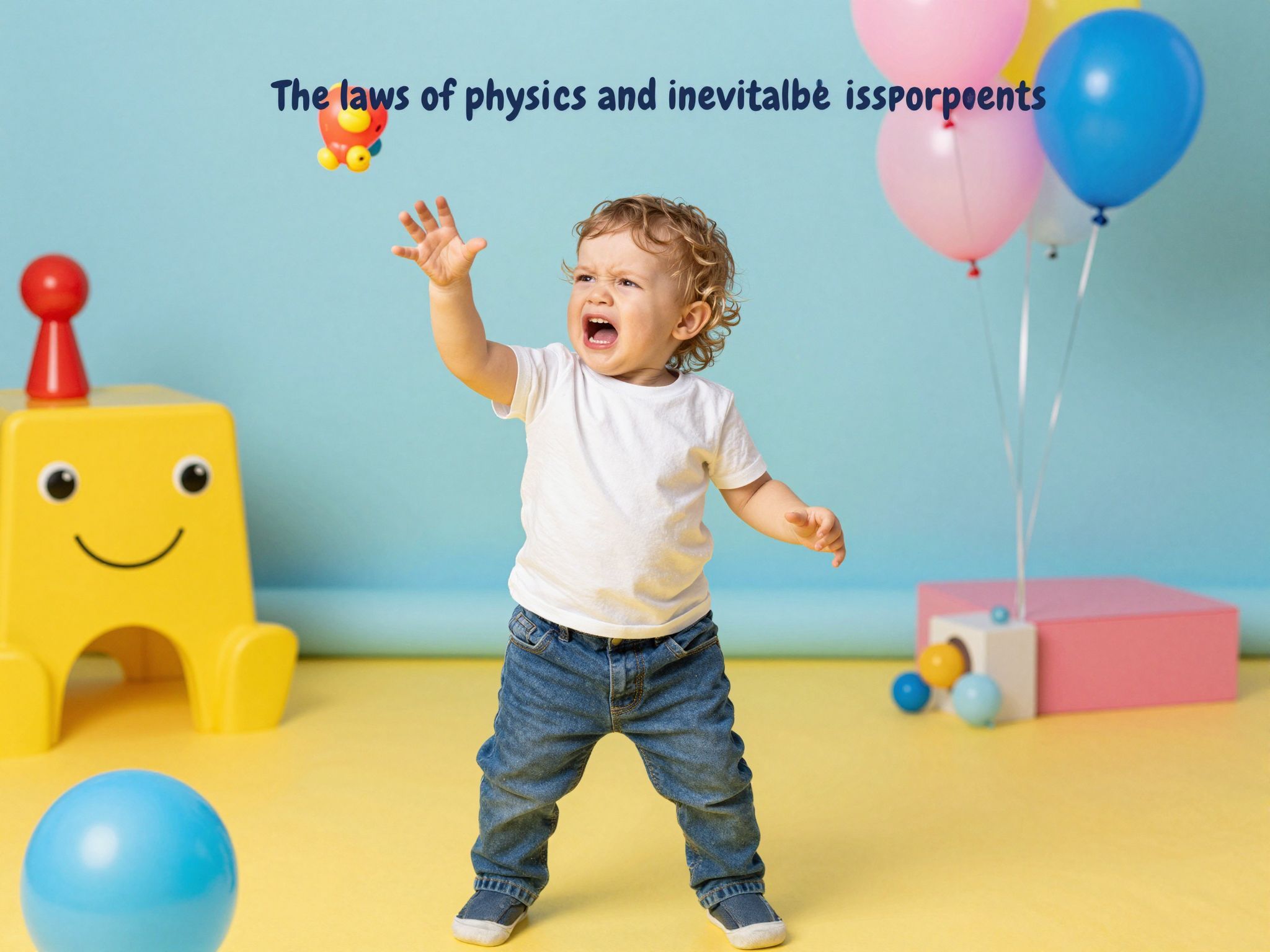 A fizika törvényei néha a gyerekek logikájával ütköznek.