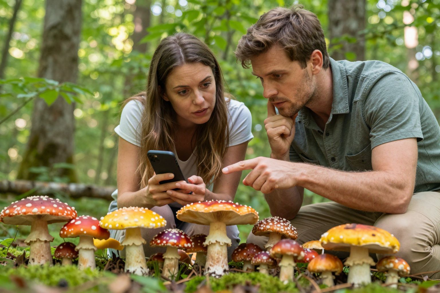 Mindig legyen gombakiránduláson tapasztalt gombaszakértő!