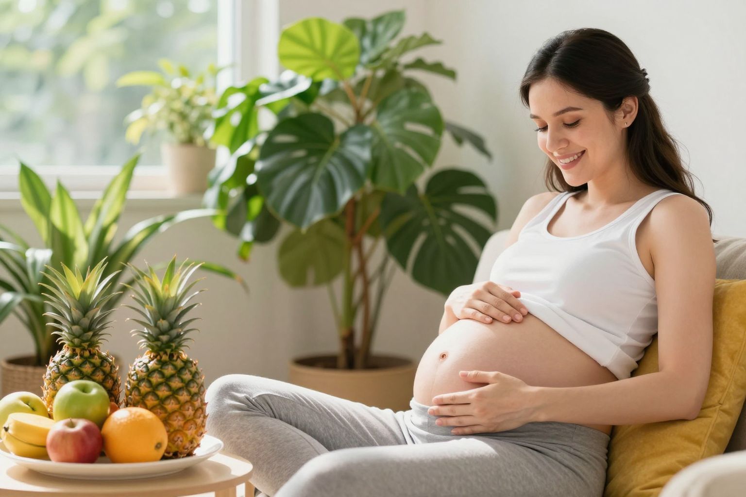 A gyomor és a méh közvetlen kapcsolatban állnak.