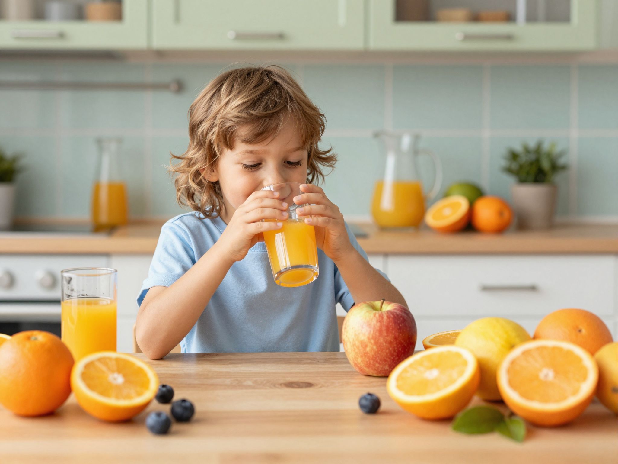 A gyümölcslé ízletes, de rejtett cukrot tartalmazhat.