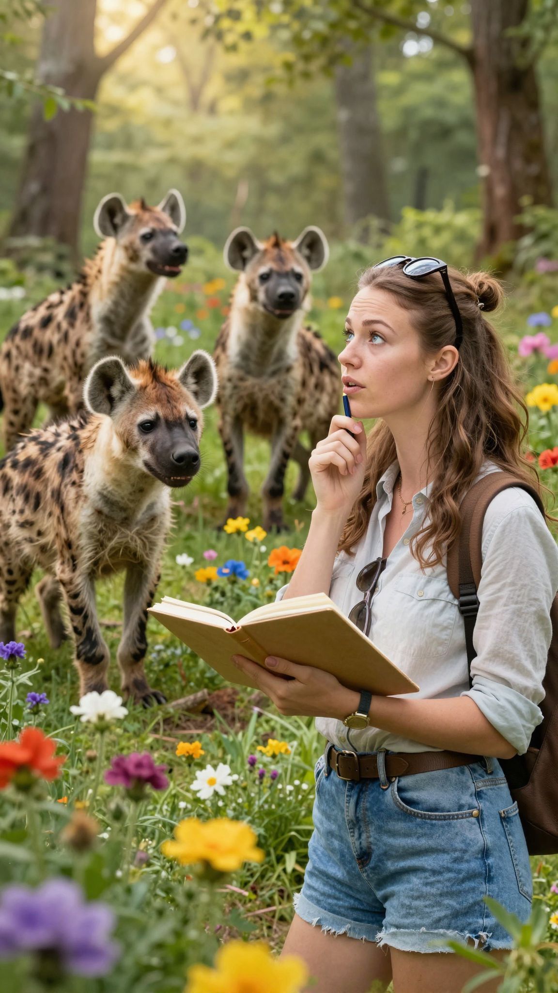 A hiénák szülése során a nőstények férfiakat uszítanak.