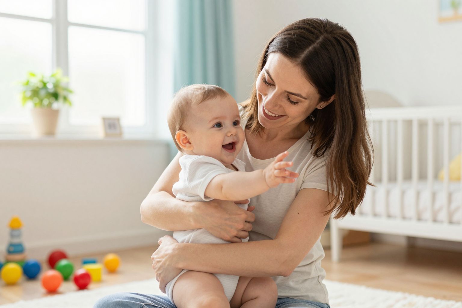 Az ölelés fokozza a csecsemők empátiás készségeit.