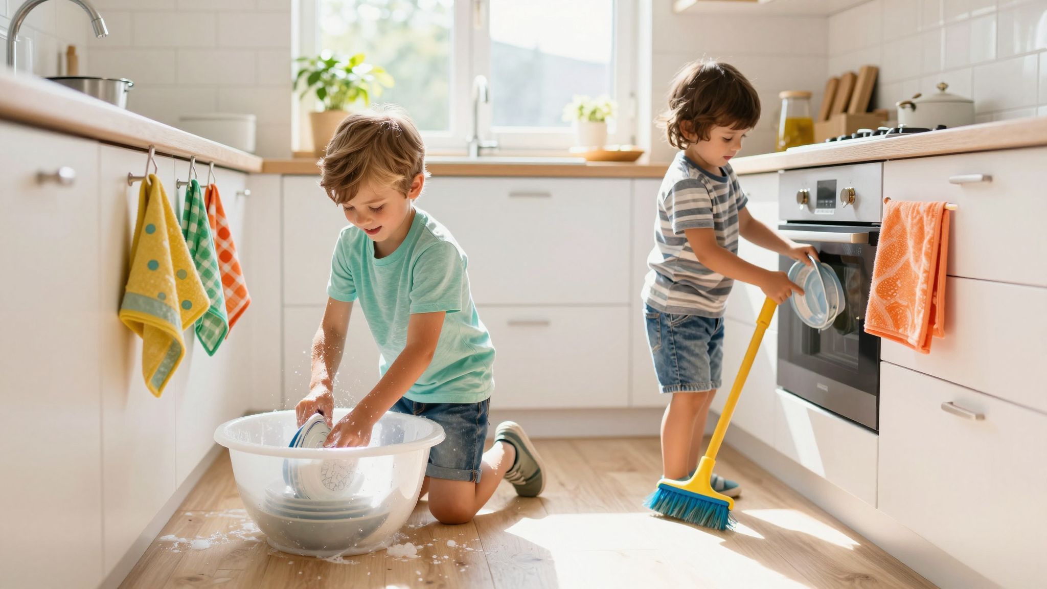 A házimunka fejleszti a felelősségérzetet és önállóságot.