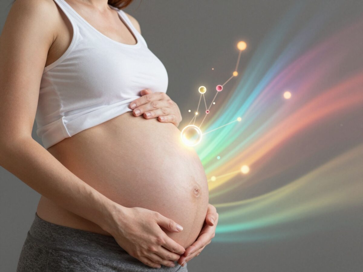 A köldökzsinóron túl: a sejtszintű kommunikáció csodája anya és magzata között