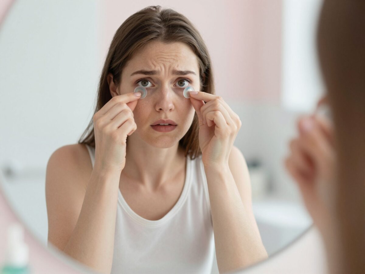 A kontaktlencse-viselés veszélyei: hibák, amik súlyos fertőzéshez vezethetnek