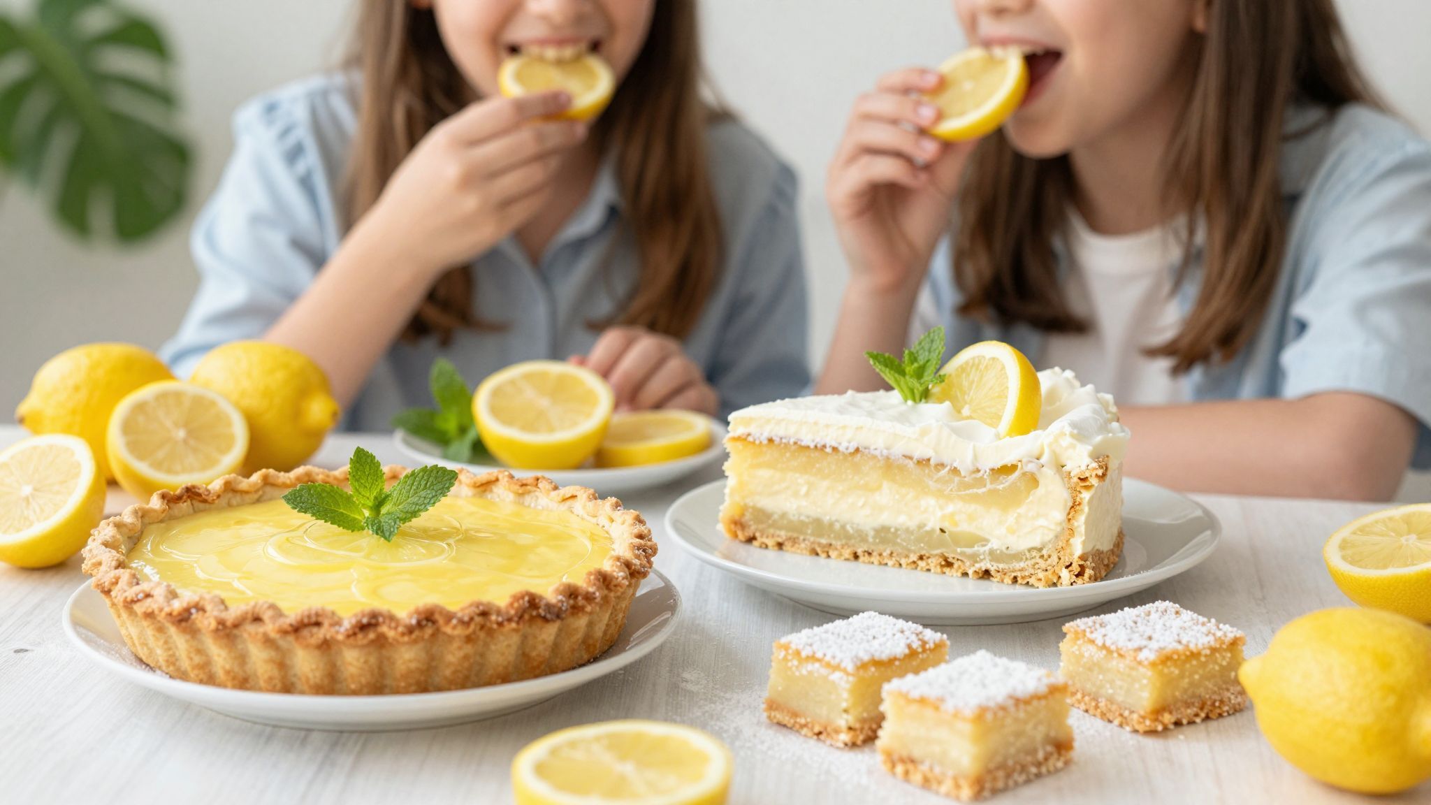A krémes citromos sütik rétegzése új ízeket teremt.