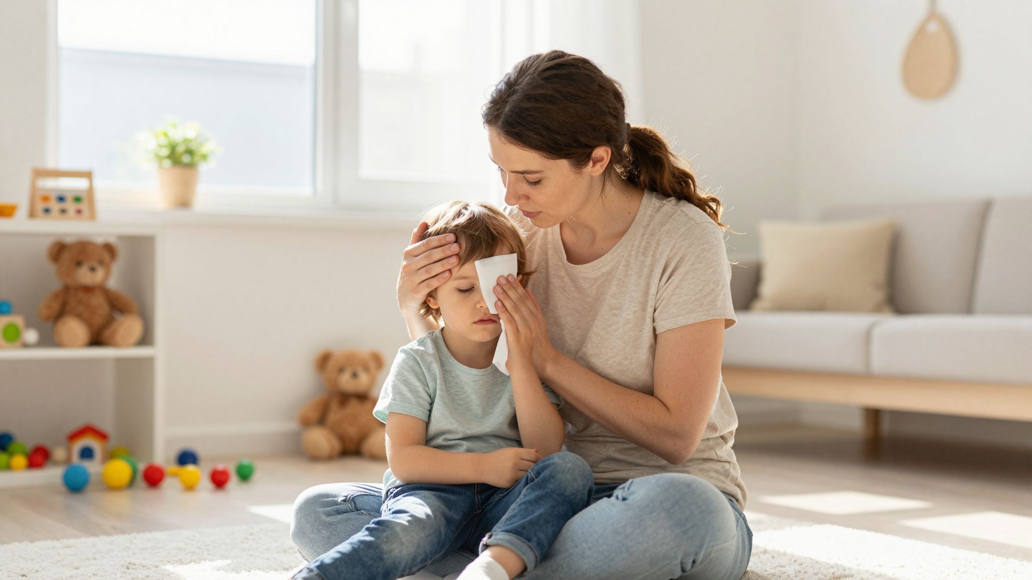 A lázcsillapítás nem mindig szükséges lázgörcs esetén.