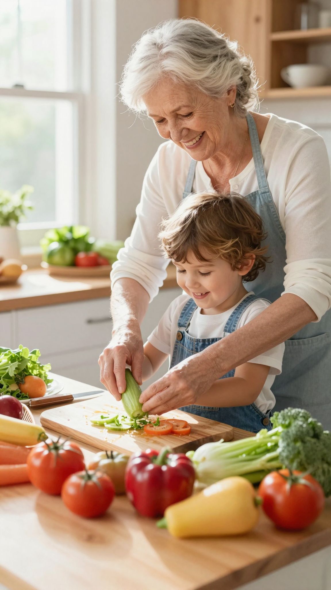 A nagyszülők tapasztalata értékes kincs a gyermeknevelésben.