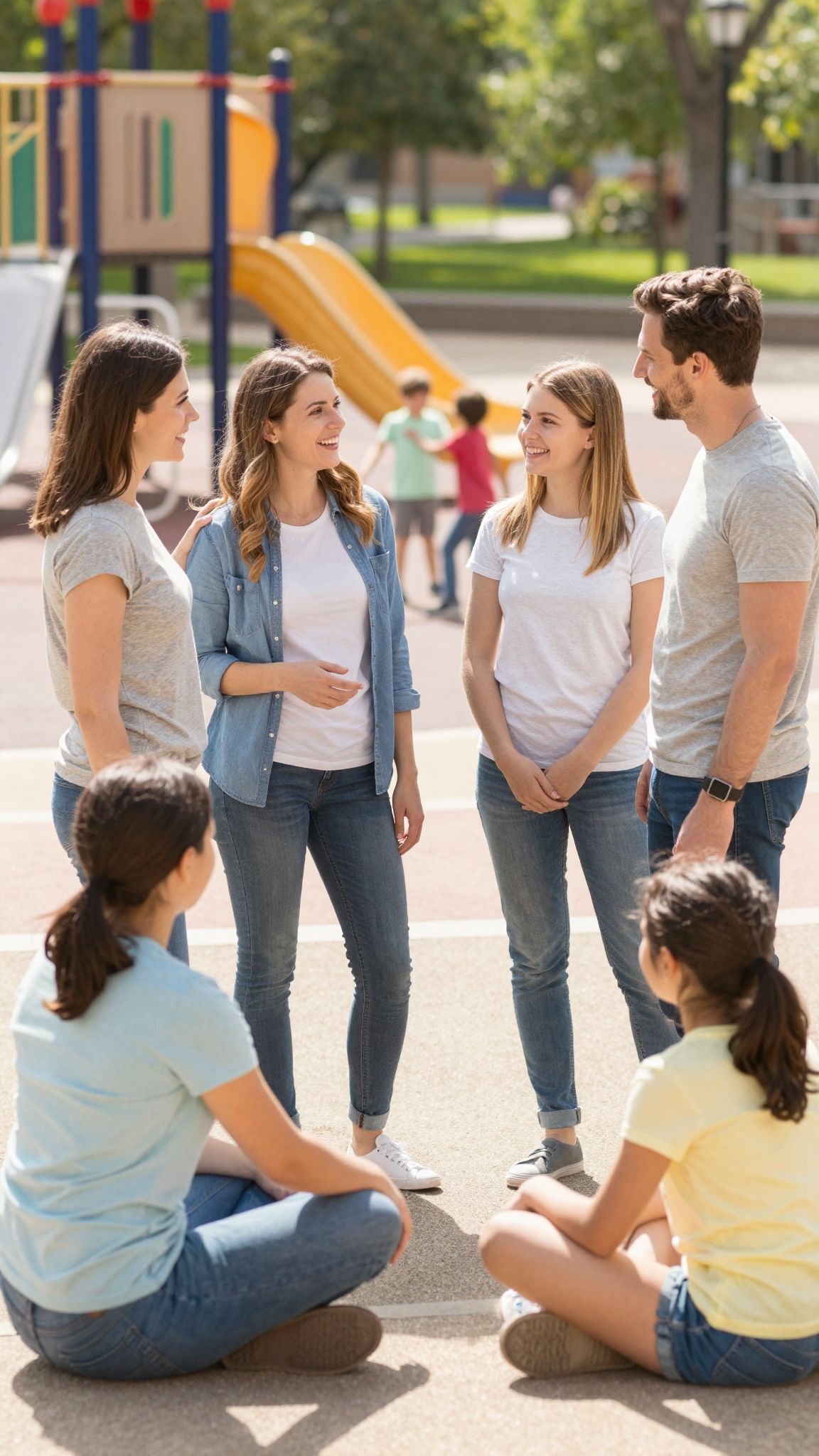 A nyilvános terek erősítik a szülői szorongást.