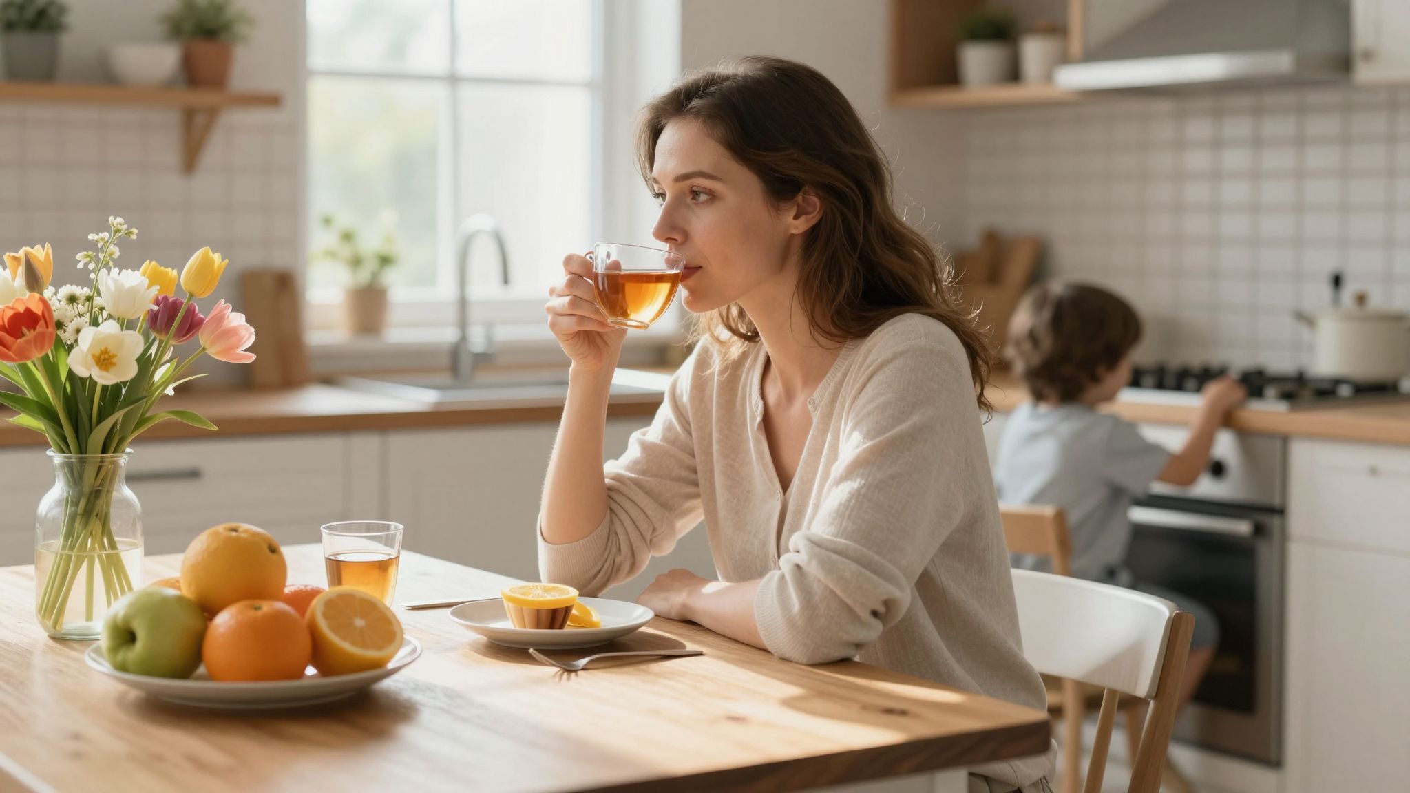 A reggeli csend segít a lelki felkészülésben.