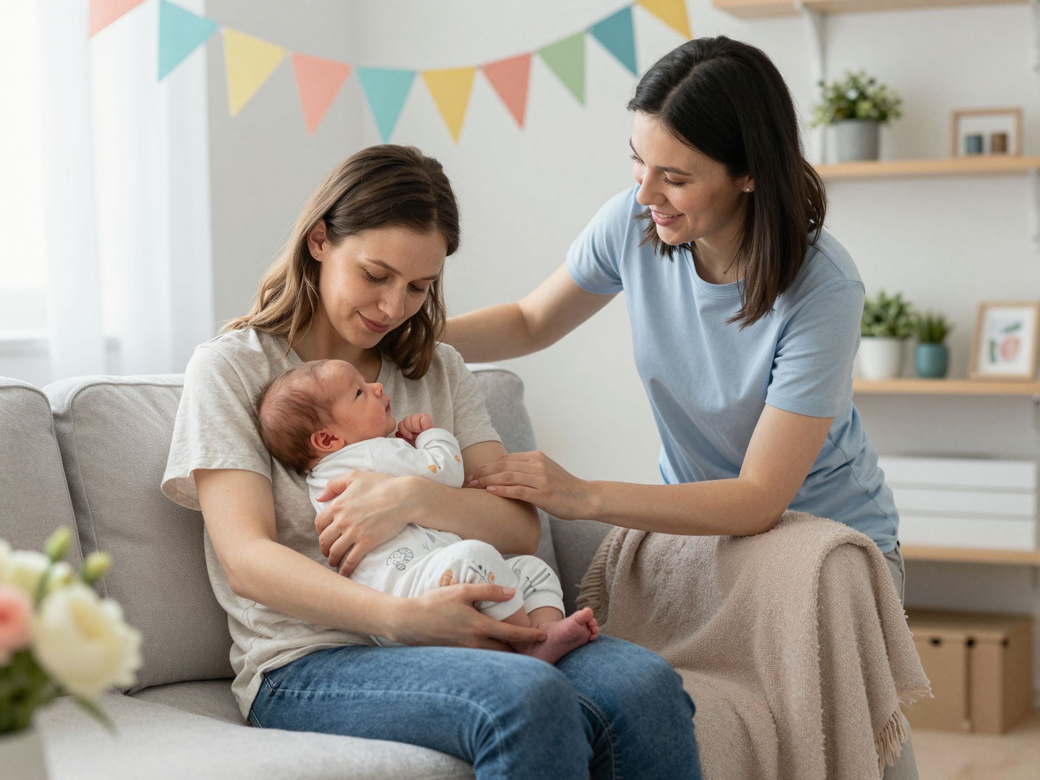 A dúla jelenléte csökkenti a szorongást a szülés alatt.