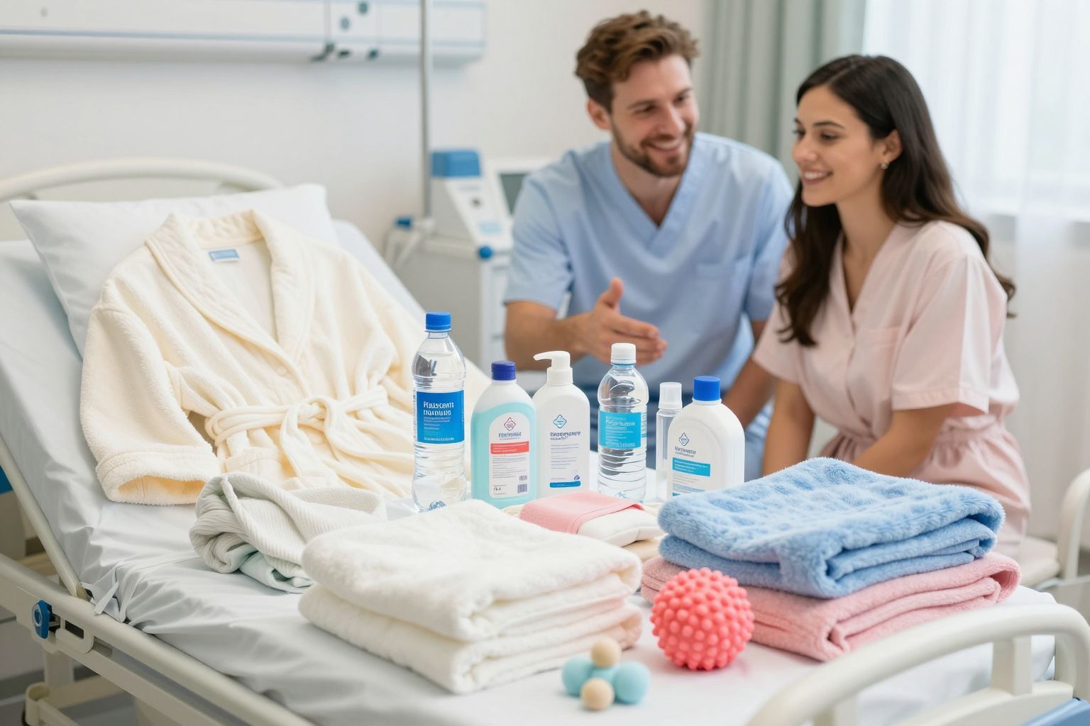 A szülőszobai csomag kulcsfontosságú a vajúdás során.