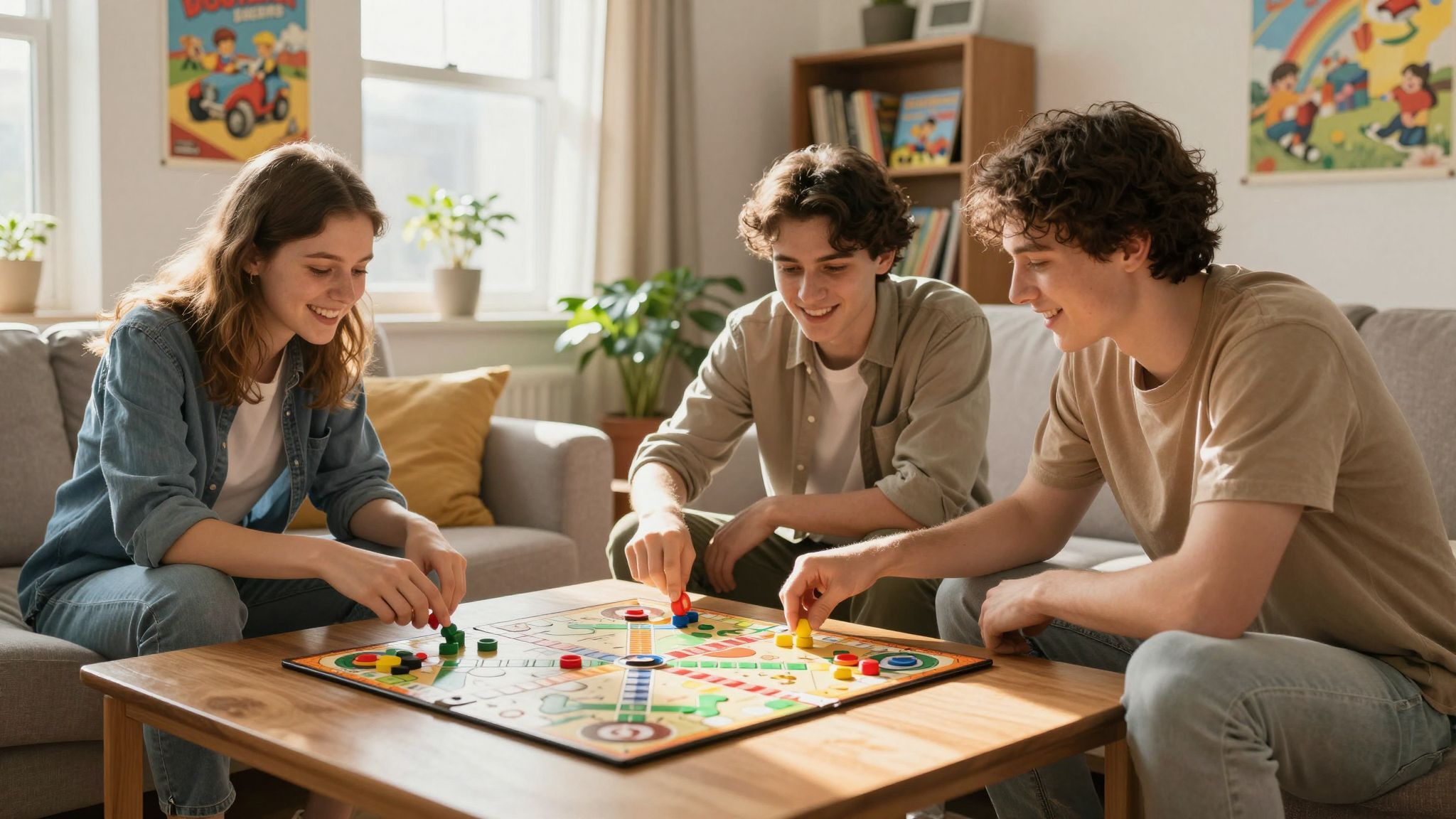 A társasjátékok fejlesztik a kommunikációs és együttműködési készségeket.