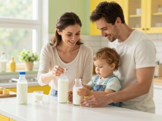A tehéntej bevezetésének szabályai: amit minden szülőnek tudnia kell