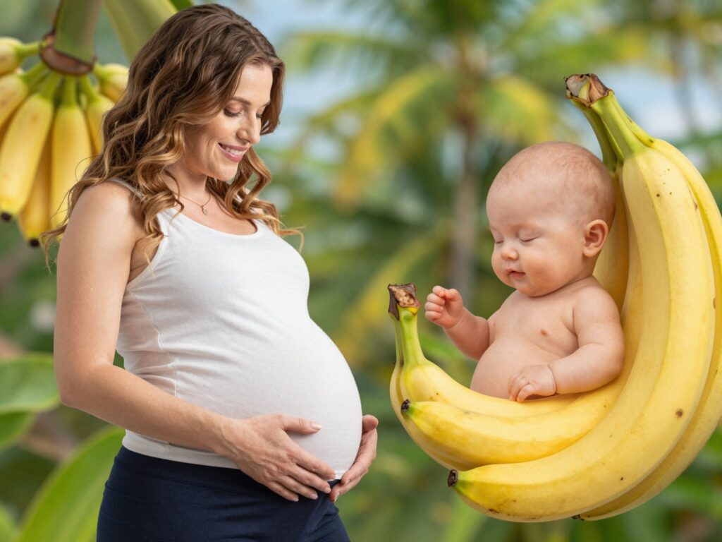 A terhesség huszadik hete: a magzat már akkora, mint egy banán