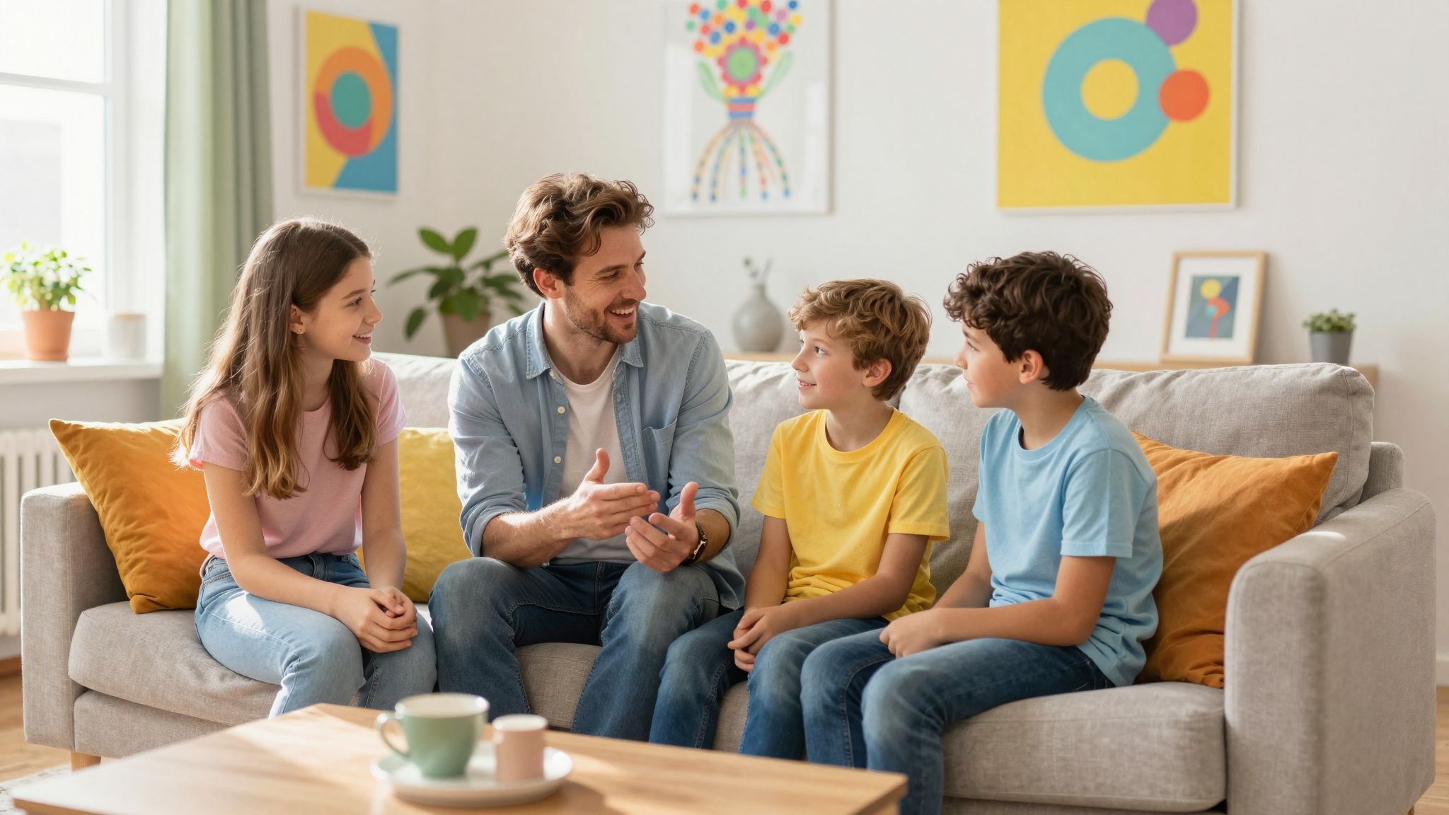 A szexualitásról nyíltan beszélni fontos a gyermekek számára.