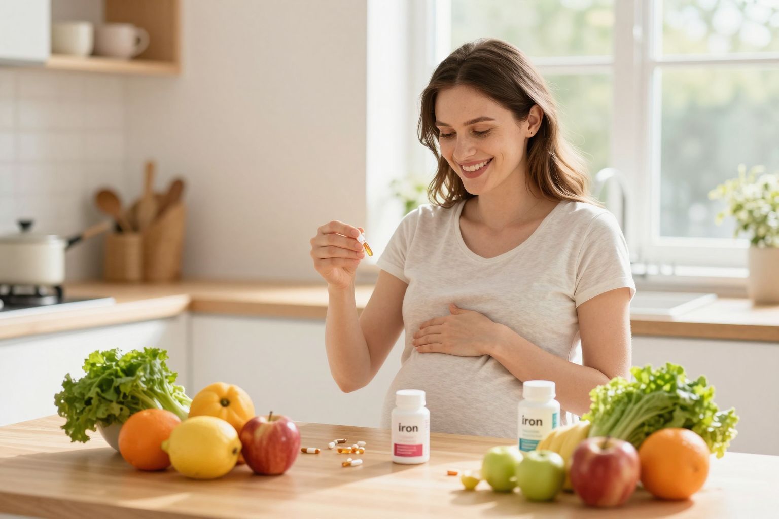 A megfelelő vaspótlás elengedhetetlen a terhesség alatt.