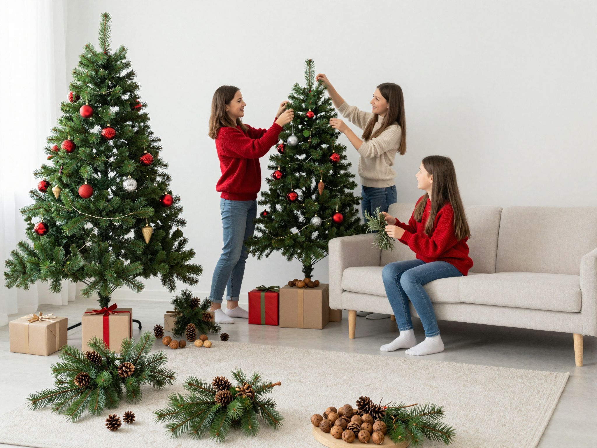 Az ágak és gallyak varázslatos hangulatot teremtenek otthonunkban.