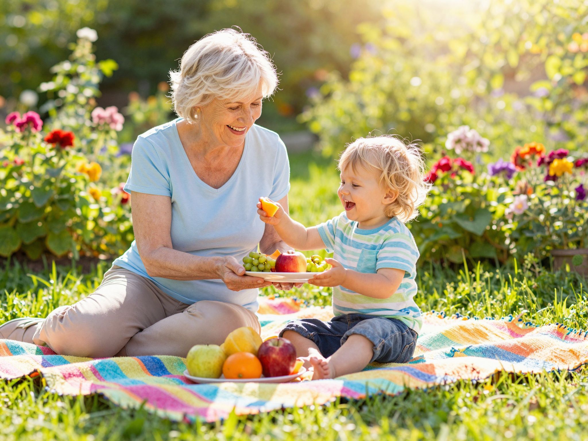 A nagyszülők bölcsessége gazdagíthatja a gyereknevelést.