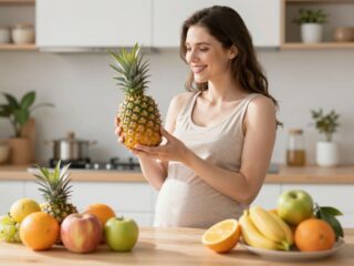 Ananász a terhesség végén: segít vagy csak egy régi városi legenda