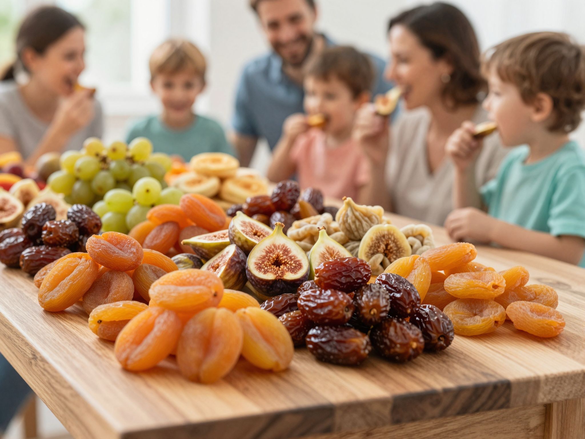 Az aszalt gyümölcsök magas cukortartalmú energiatartalmakat rejtenek.