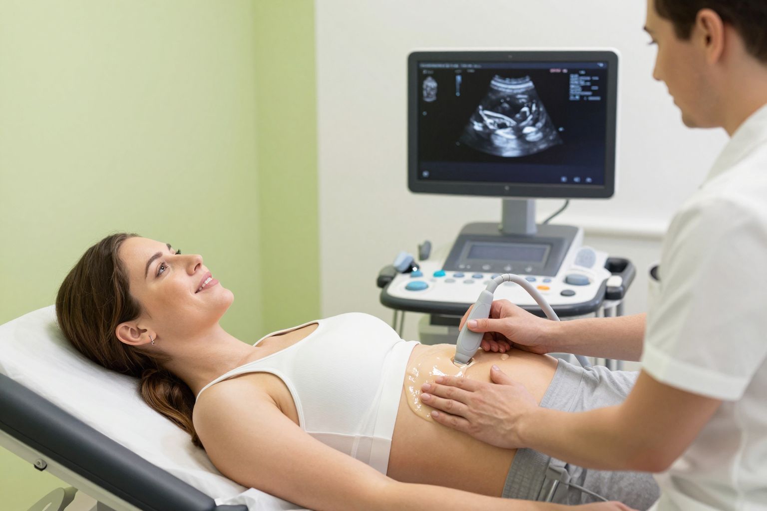 Az anatómiai ultrahang részletes képet ad a magzatról.