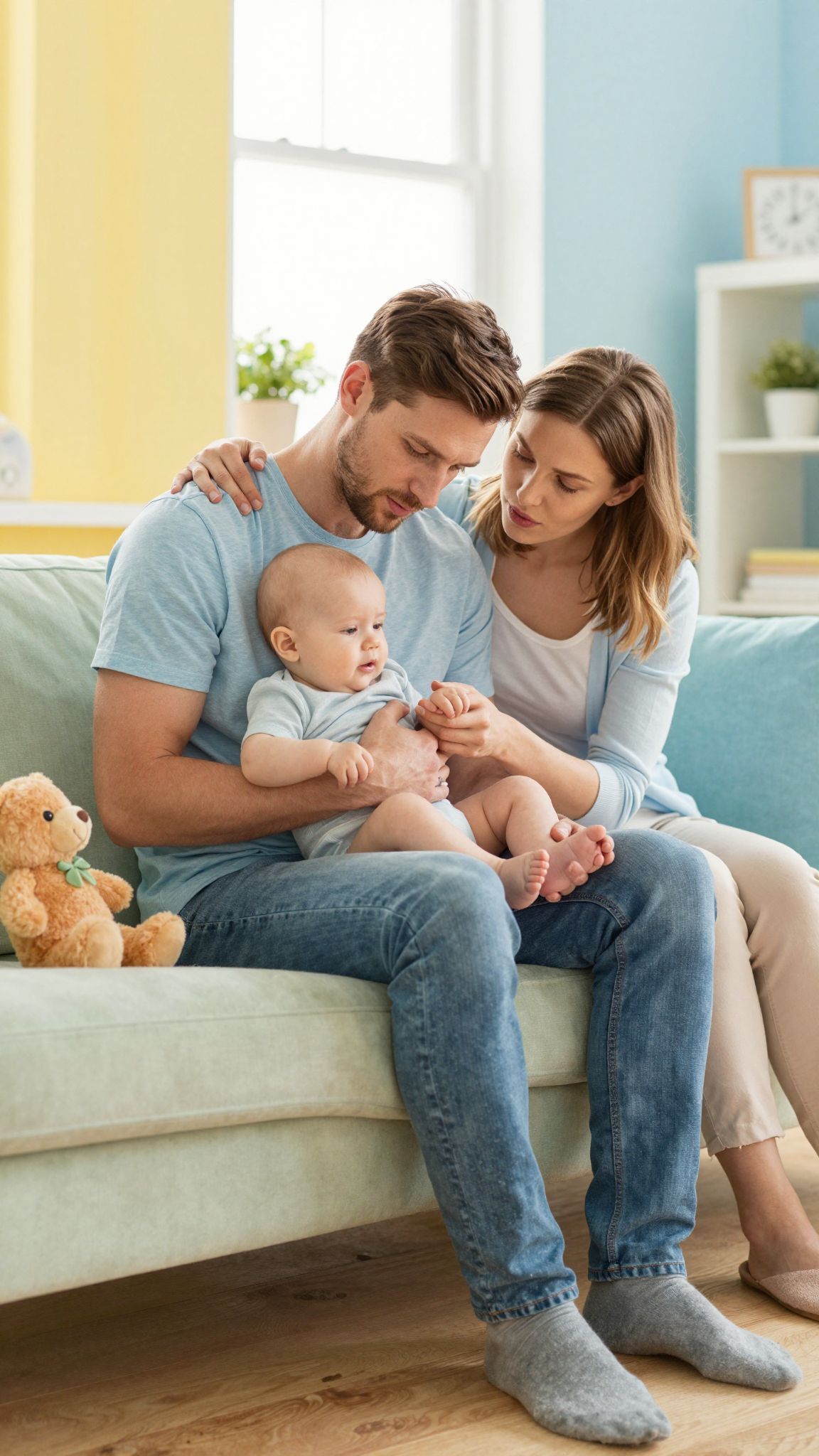 Az apa támogatása kulcsfontosságú a krízishelyzetekben.