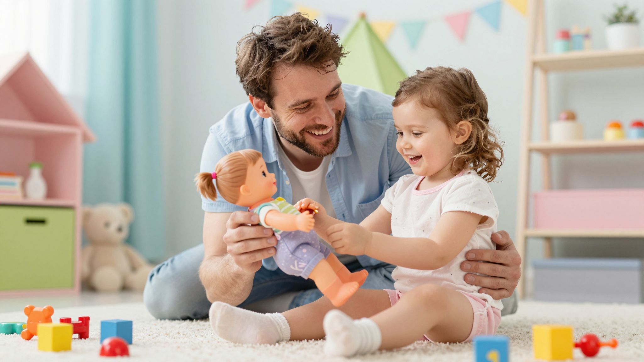 Az édesapa pozitív hatása a lánybaba fogantatására.