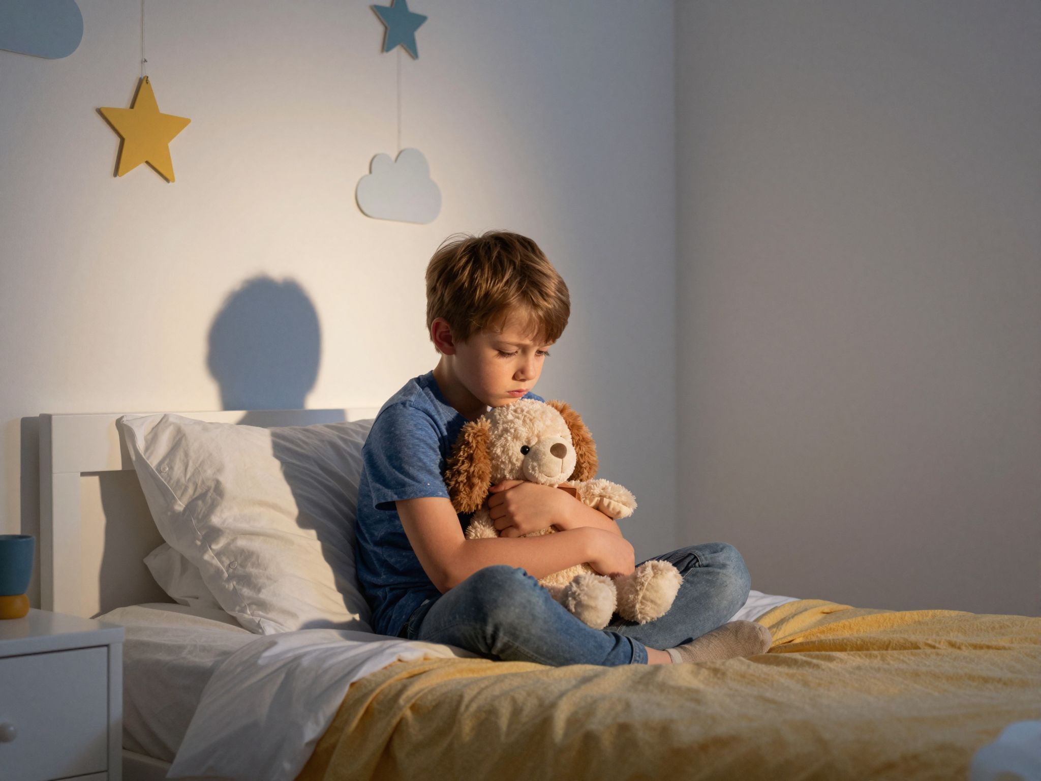 A félelmek életkoronként változnak, tükrözve a fejlődést.