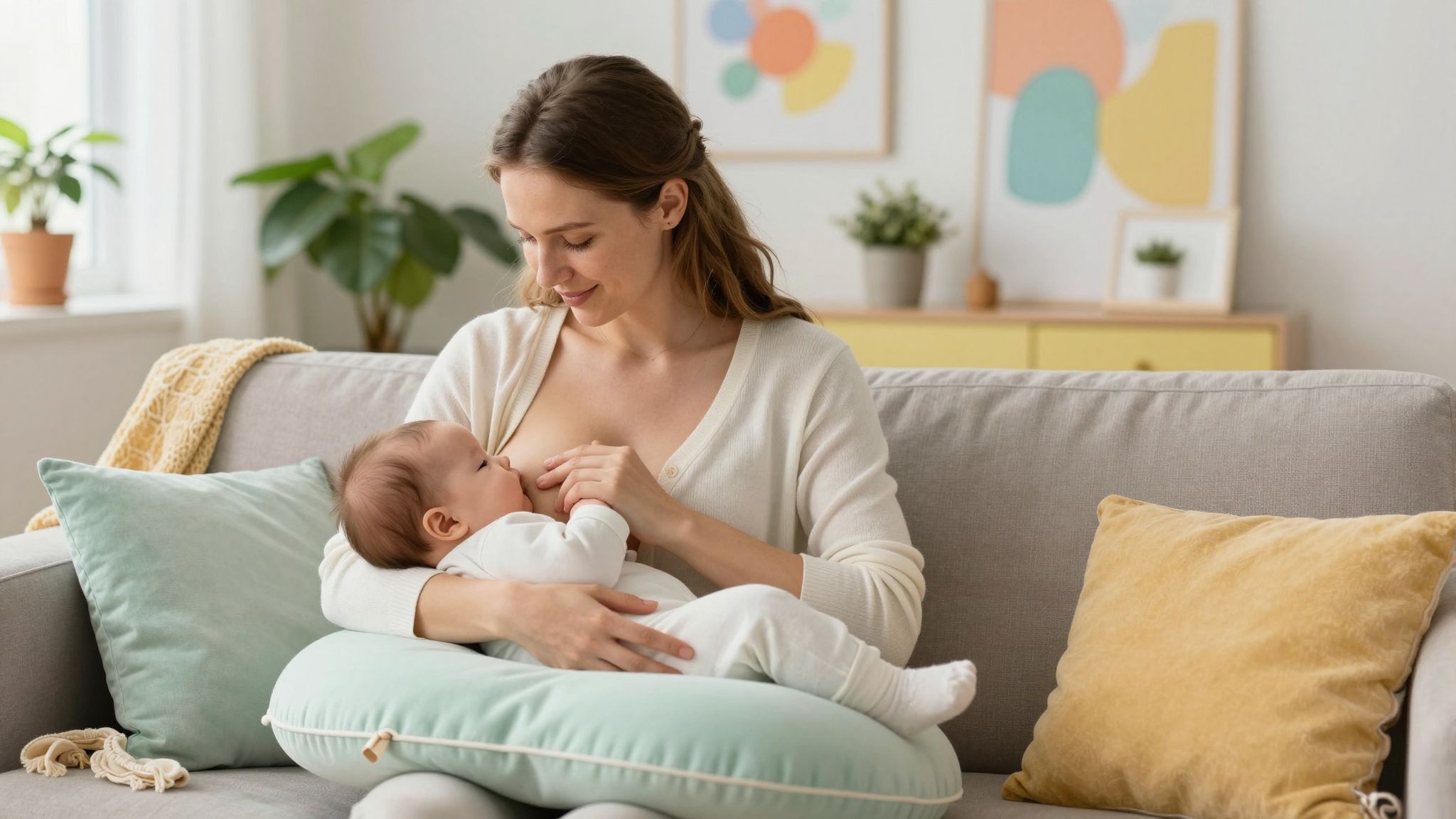 Az elválasztás fokozatosan, a baba igényeihez igazodva történik.