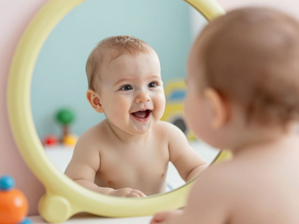 Az éntudat fejlődése: a tükörjáték meglepő hatásai a babára