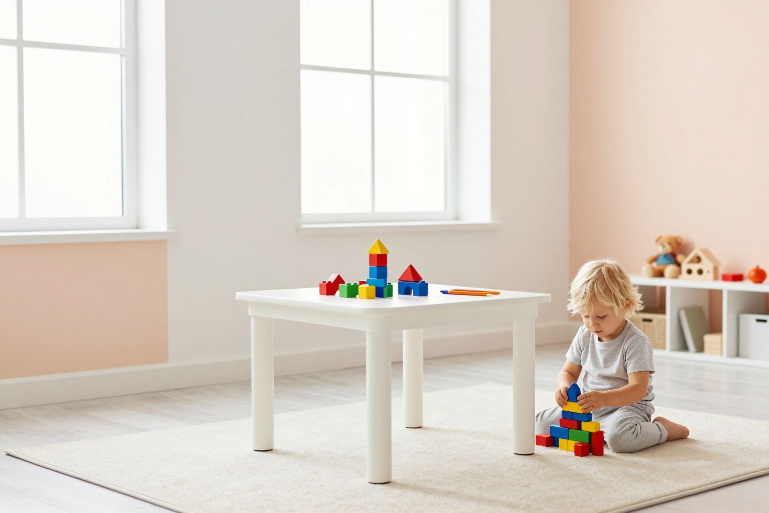 A kevesebb játék fokozza a gyerekek érzelmi biztonságát.