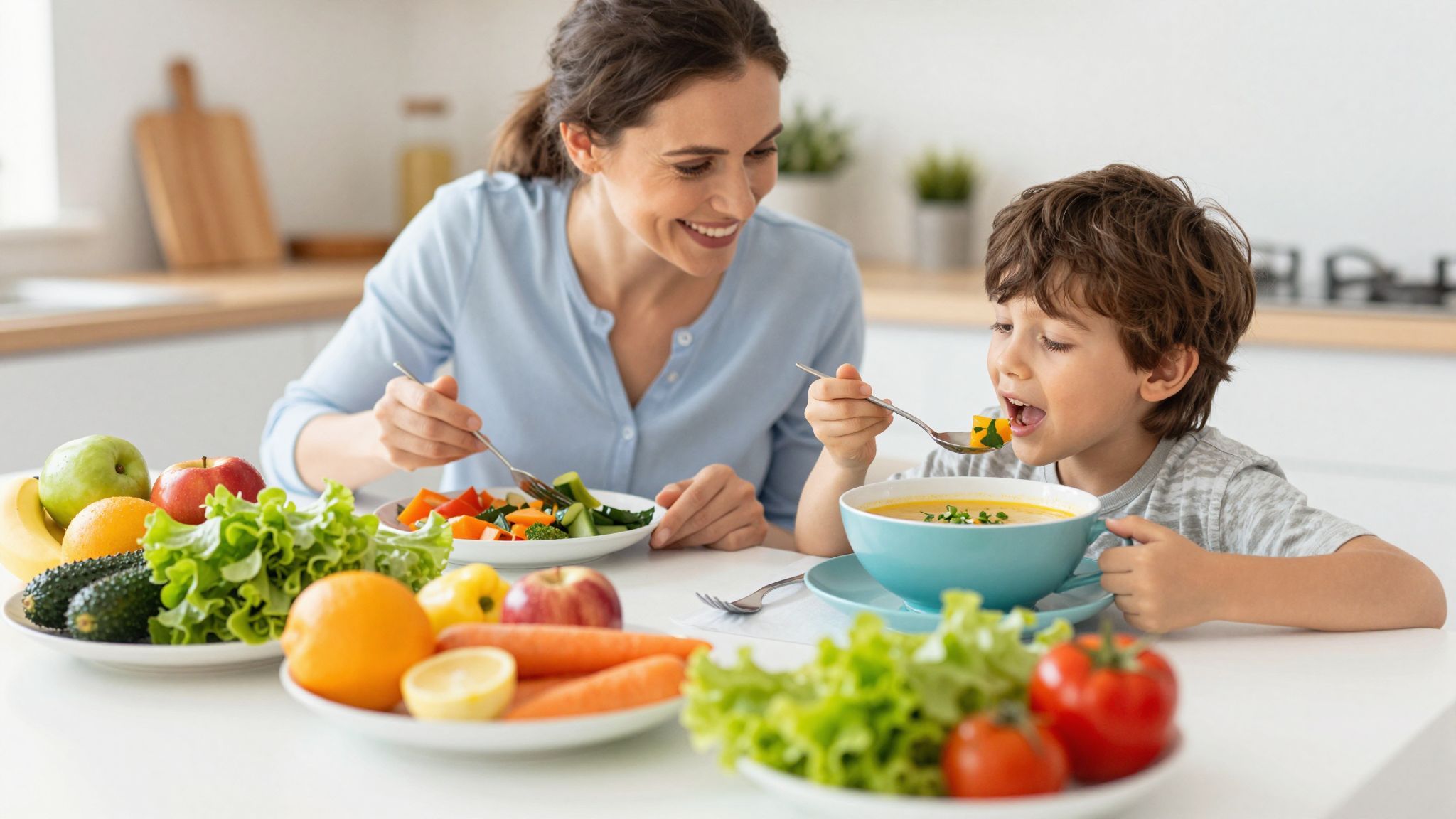 Játékos étkezések segíthetnek az étvágy növelésében.