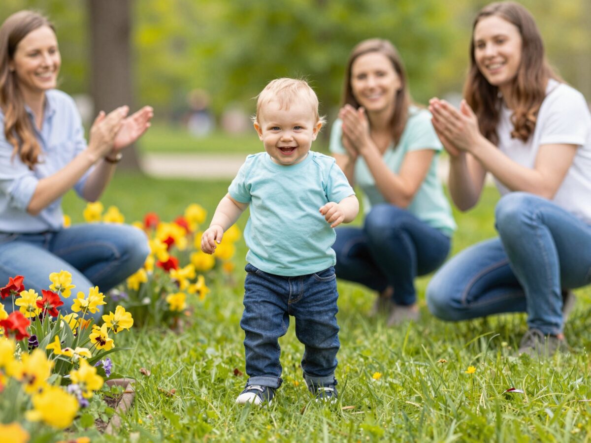 Az önállósodás első lépései: a 12-17 hónapos kisgyermek fejlődése