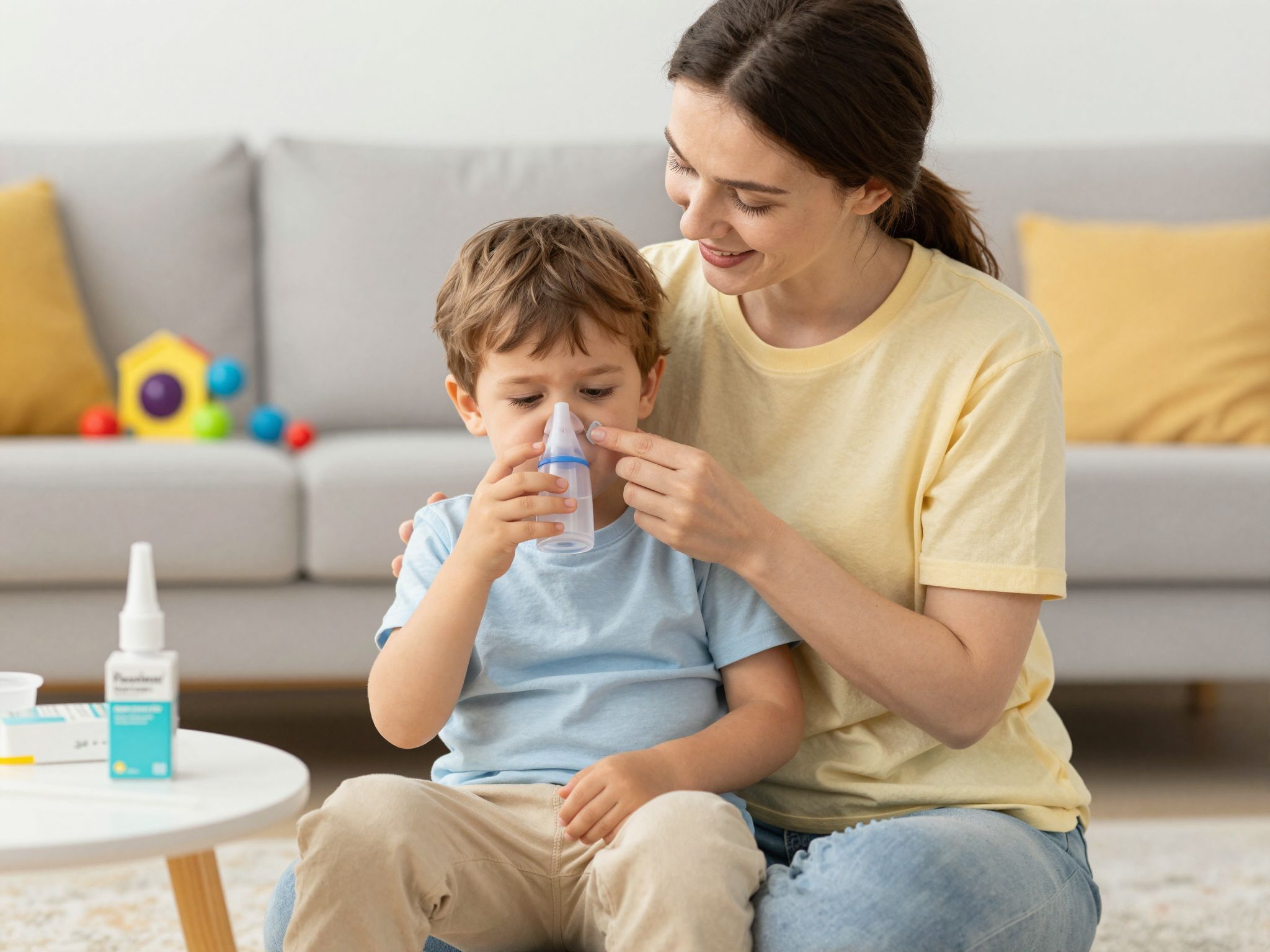 Az orrszívás segít javítani a légzést és közérzetet.