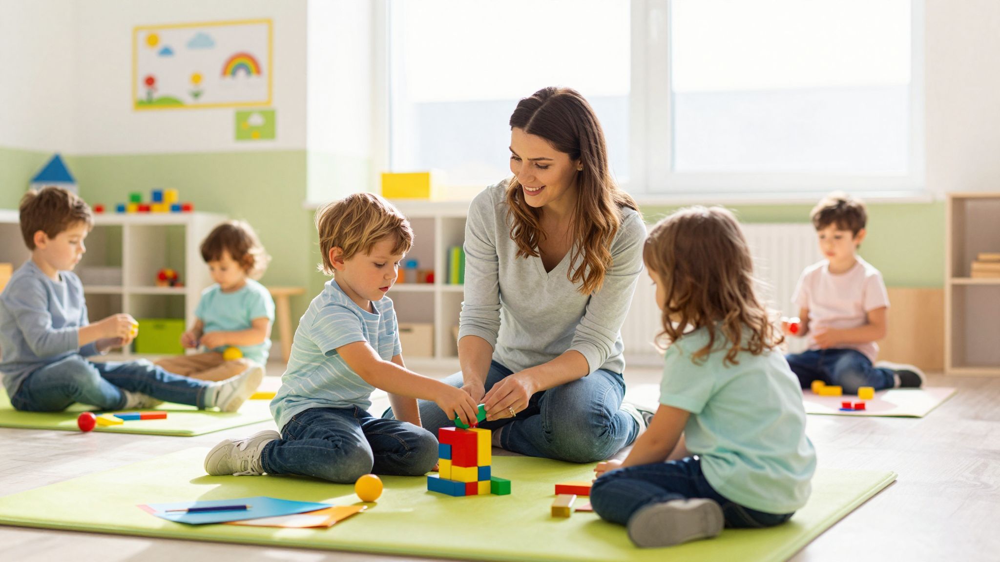 Az óvoda biztosítja a szociális készségek fejlődését.