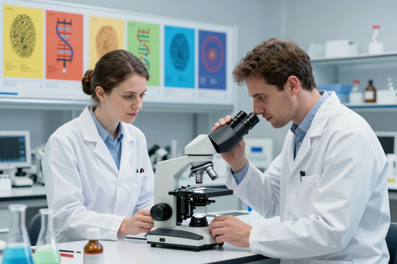 Az írisz és a DNS is egyedi azonosítók.