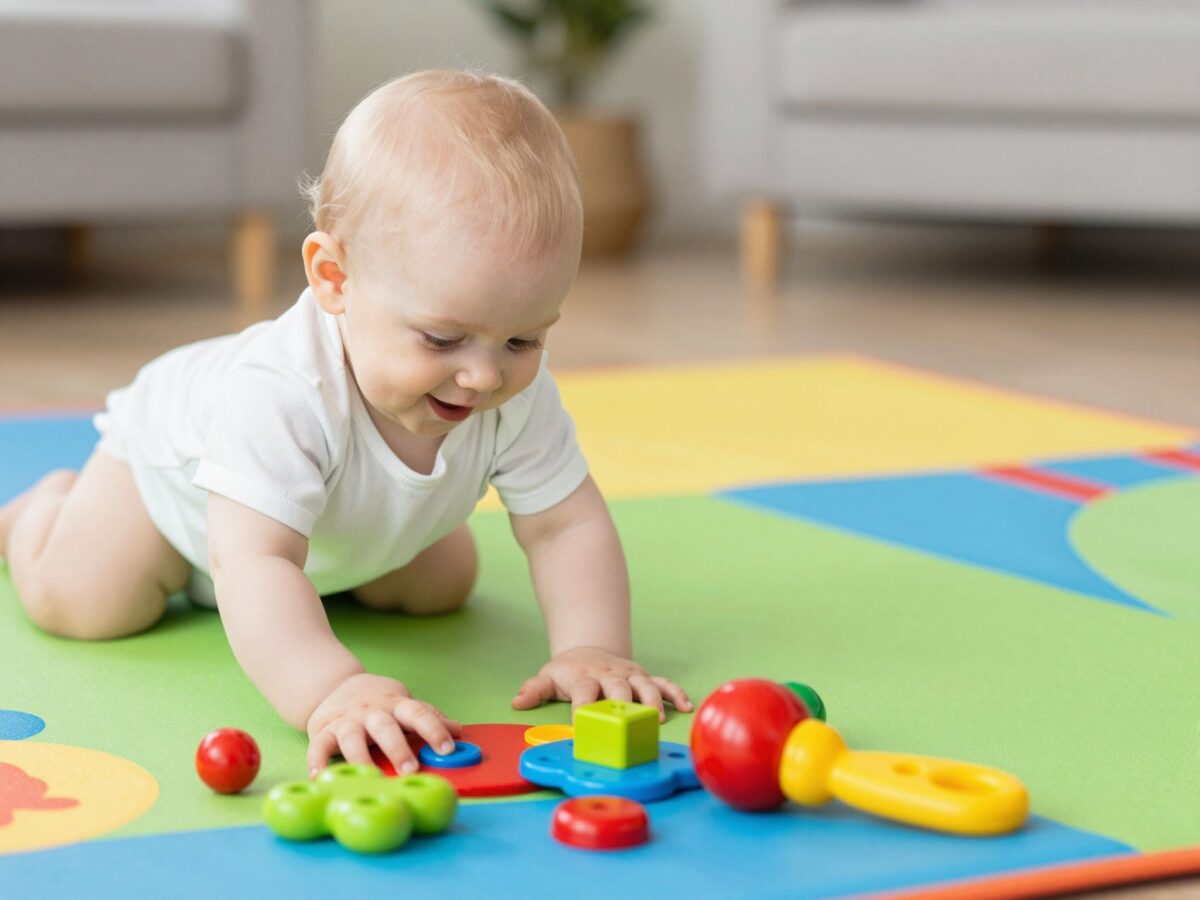 Babafejlesztés 3-6 hónaposan – motorikus és kognitív gyakorlatok