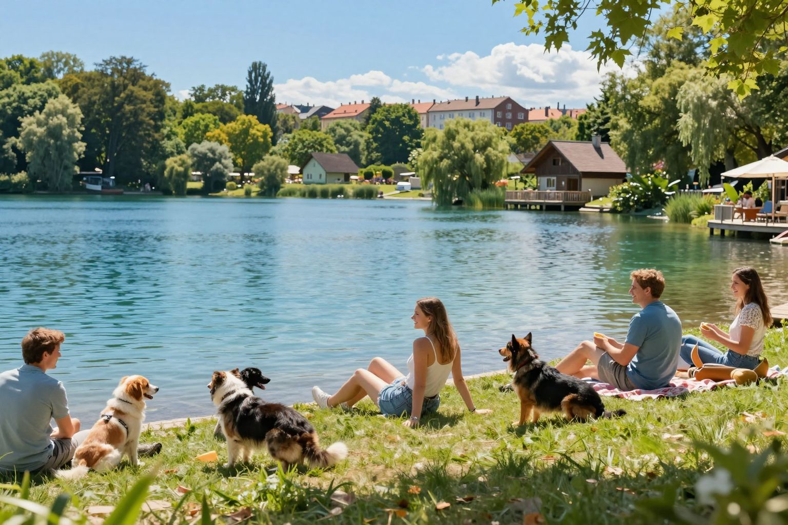 Délegyházi tavak ideális hely kutyás nyaralásra!