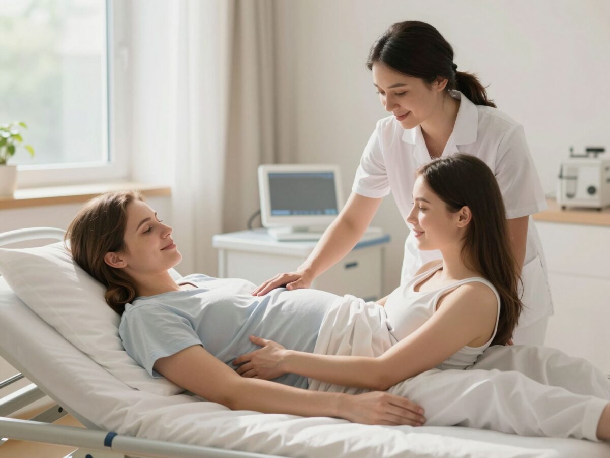 Dúla támogatása a szülőszobán – kevesebb fájdalom, nagyobb biztonságérzet