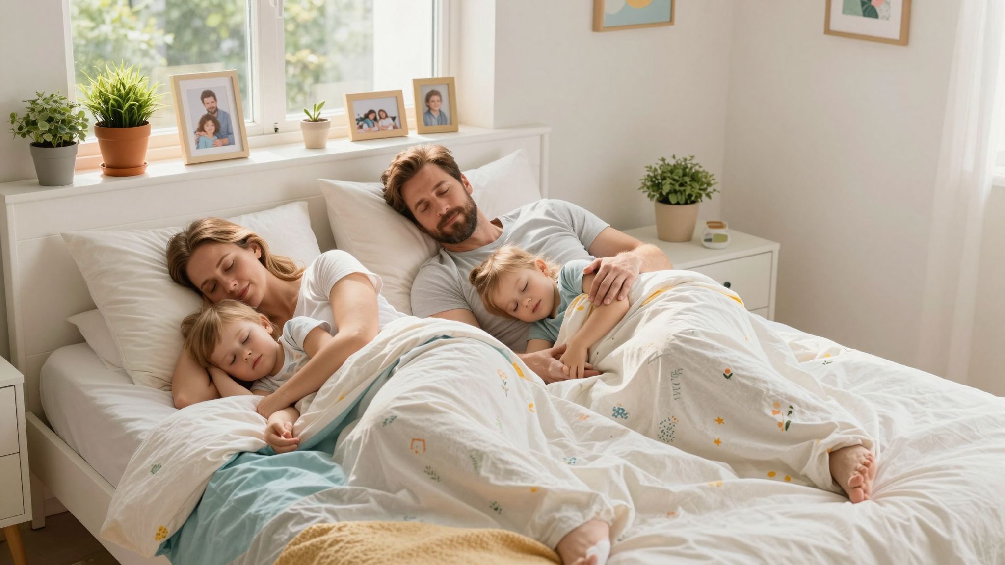 Az együttalvás erősíti a gyermek érzelmi stabilitását.