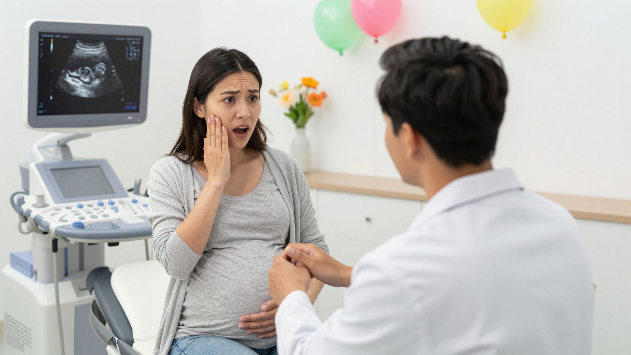 Első ultrahang: érzelmi hullámvasút a szülőknek.