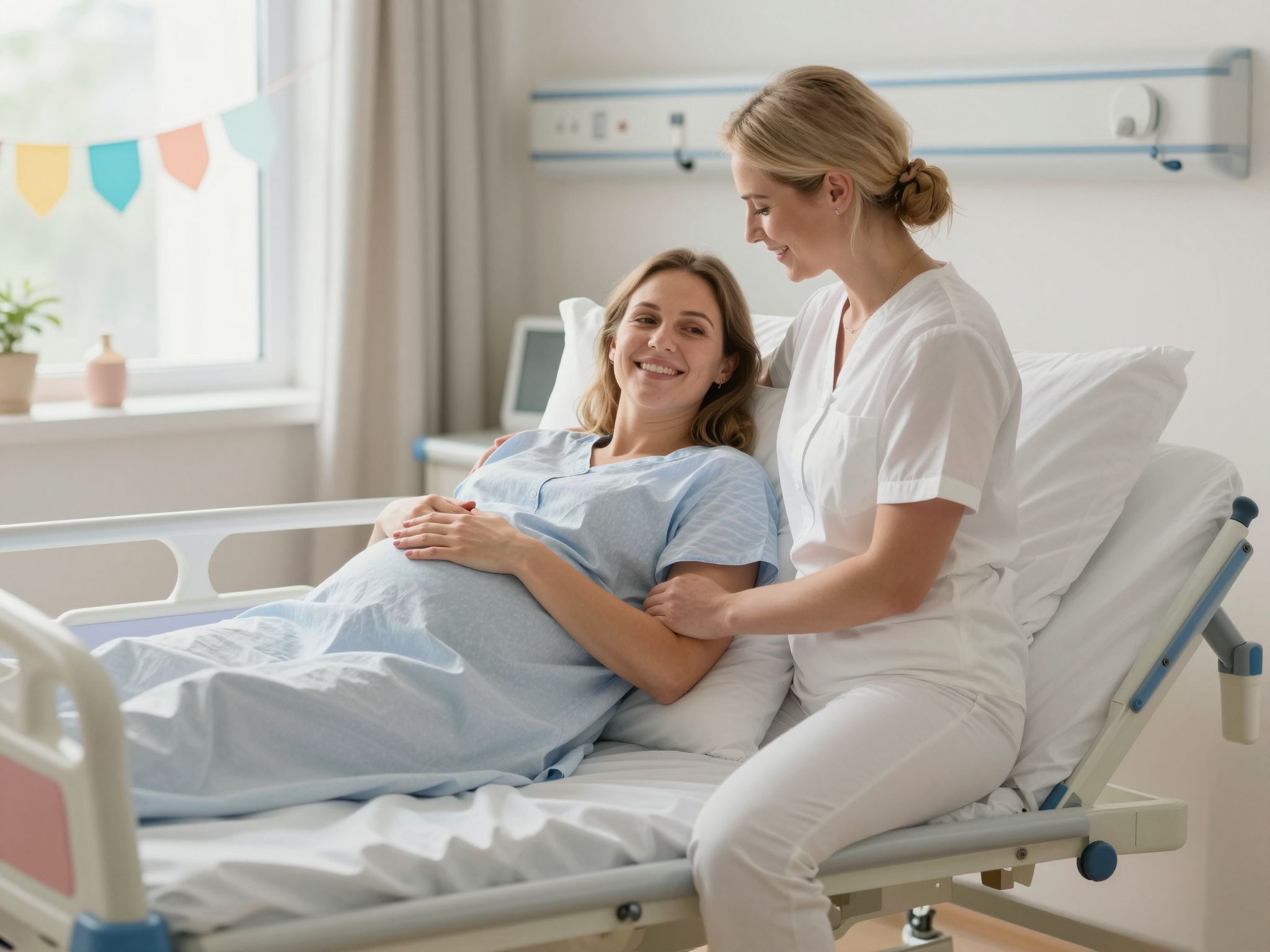 A dúla jelenléte csökkenti a stresszt és szorongást.