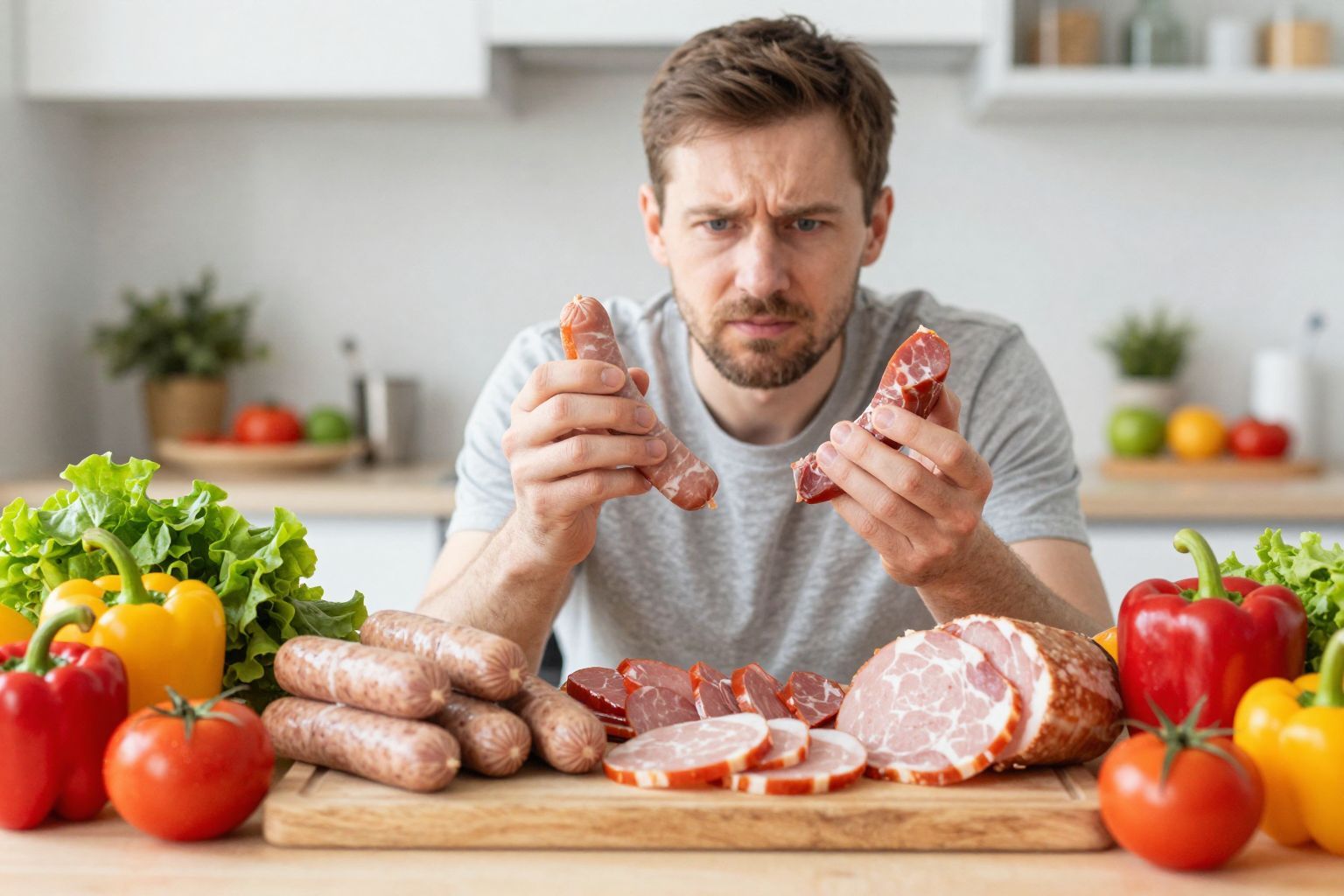 A feldolgozott húsok nitrátjai fokozhatják a szorongást.