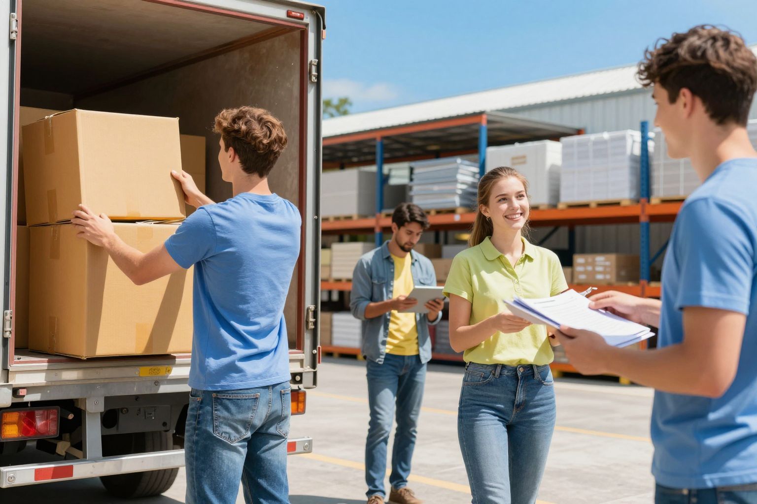 A fizikai munka és logisztika jó lehetőség a nyári kereset növelésére.